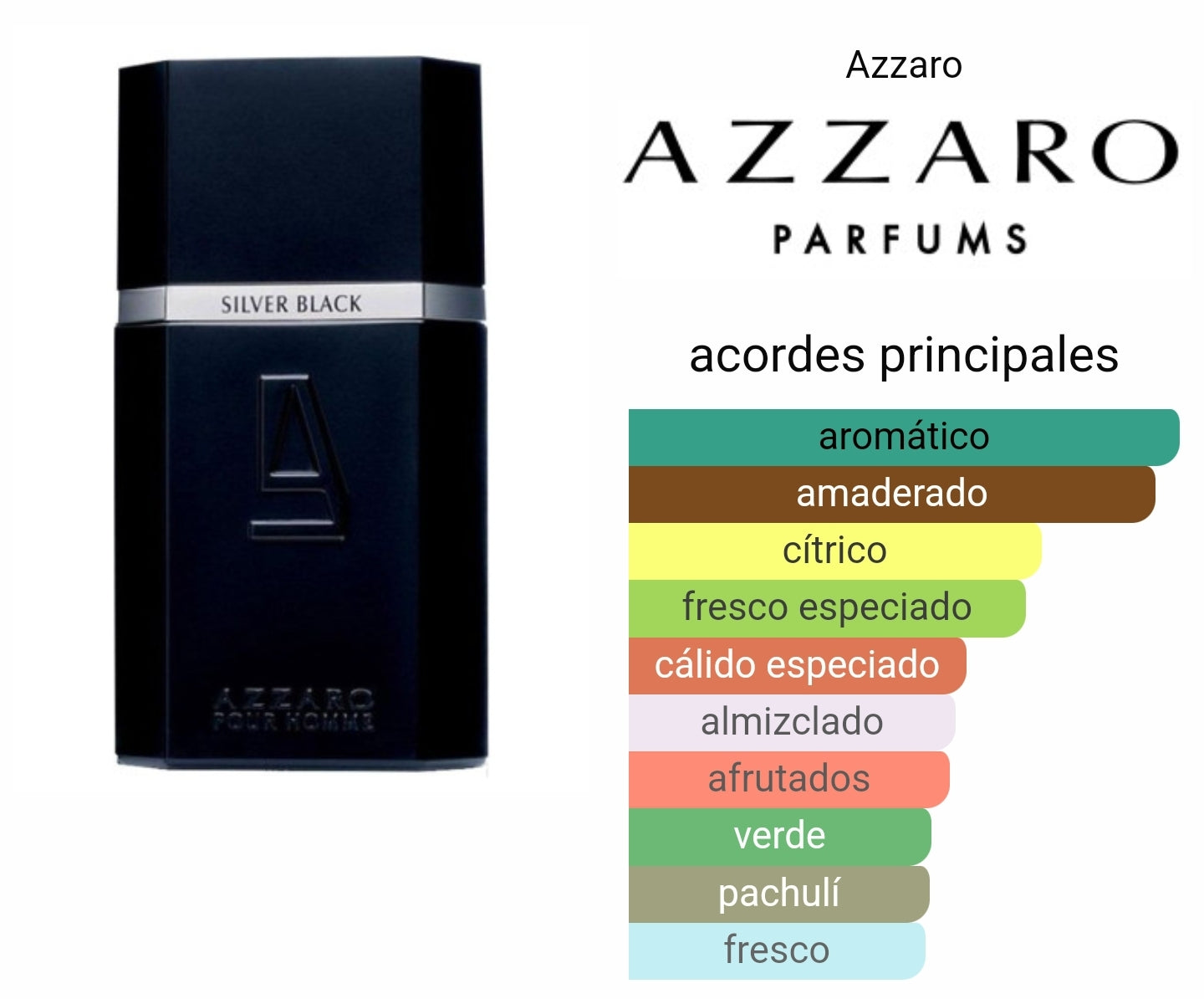 Azzaro Pour Homme Silver Black
