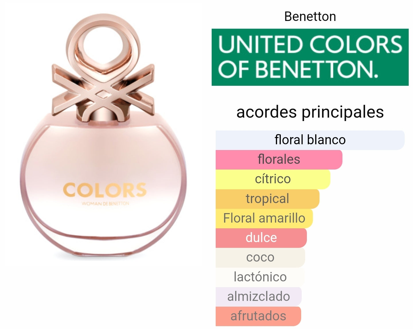 Colors Woman Rose 80ml Benetton