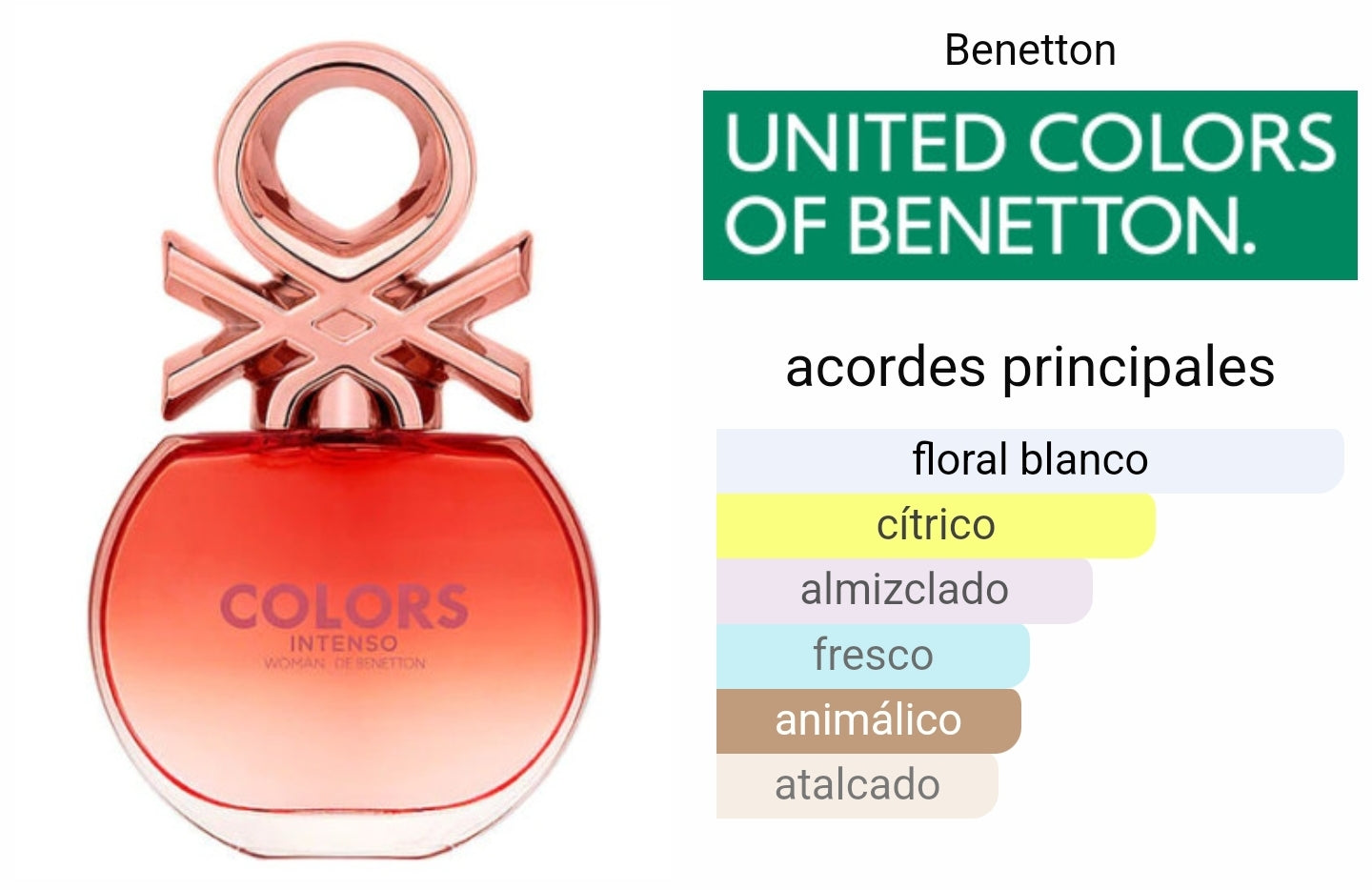 Colors Woman Rose Intenso 80ml Benetton