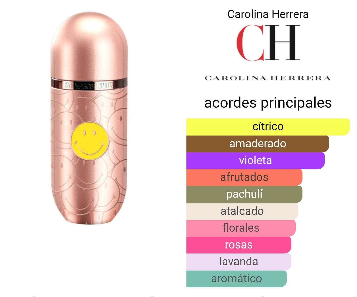 Carolina Herrera 212 VIP Rose Smiley