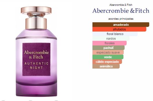 Autentic Night Mujer Abercrombie & Fitch